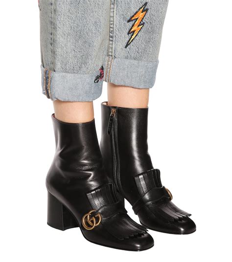 gucci marmornt boots|gucci monogram boots price.